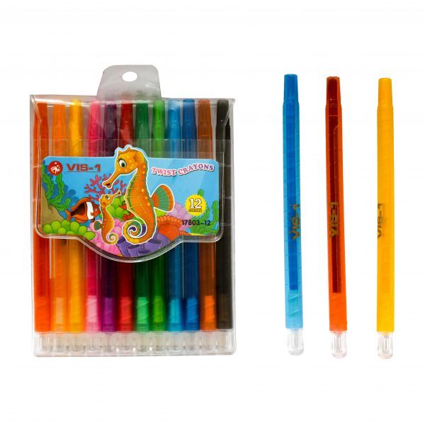 

VIS-1 TWIST CRAYONS 12 WARNA