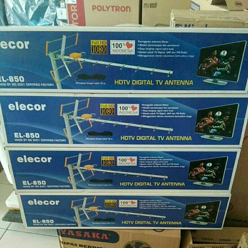 Antena Digital Elecor antena terbaru terang antena tv digital  STB