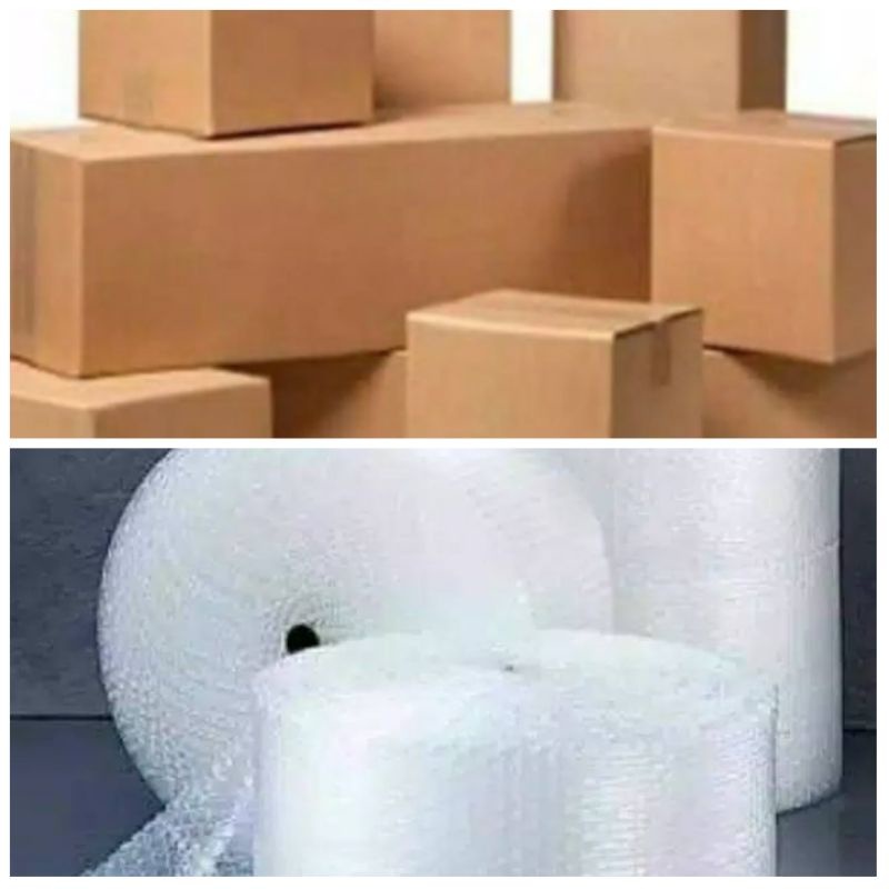 

DUS & BUBBLE WRAP Tambahkan Untuk Packing Lebih Aman