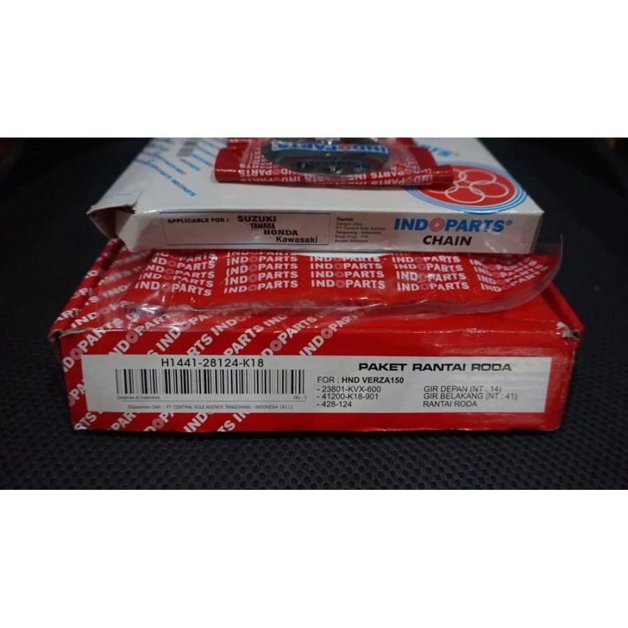 GEAR GER SET HONDA VERZA 150 INDOPART