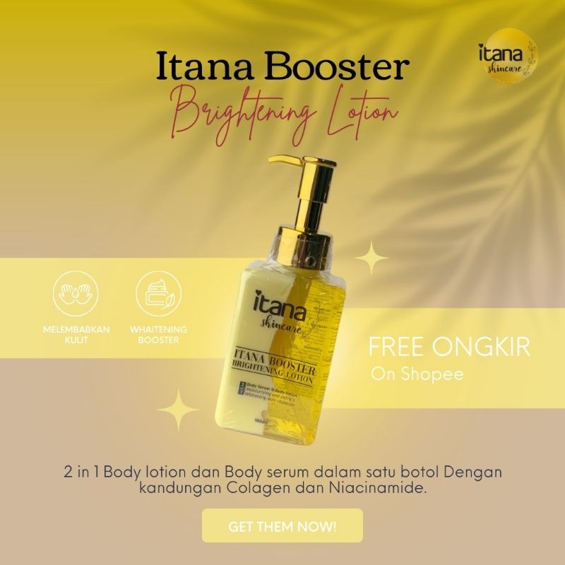 lotion booster whitening itana BPOM