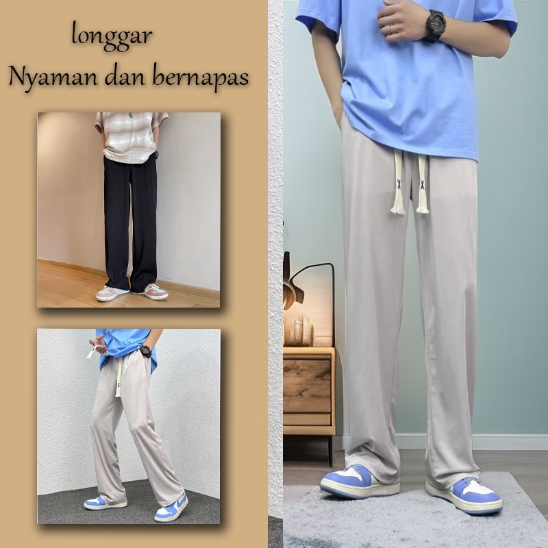 celana kulot pria celana lebar pria celana panjang pria celana panjang polos celana lebar pria celan