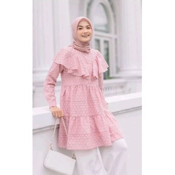 *pesanan* preloved esme blouse rosemary vanilla hijab