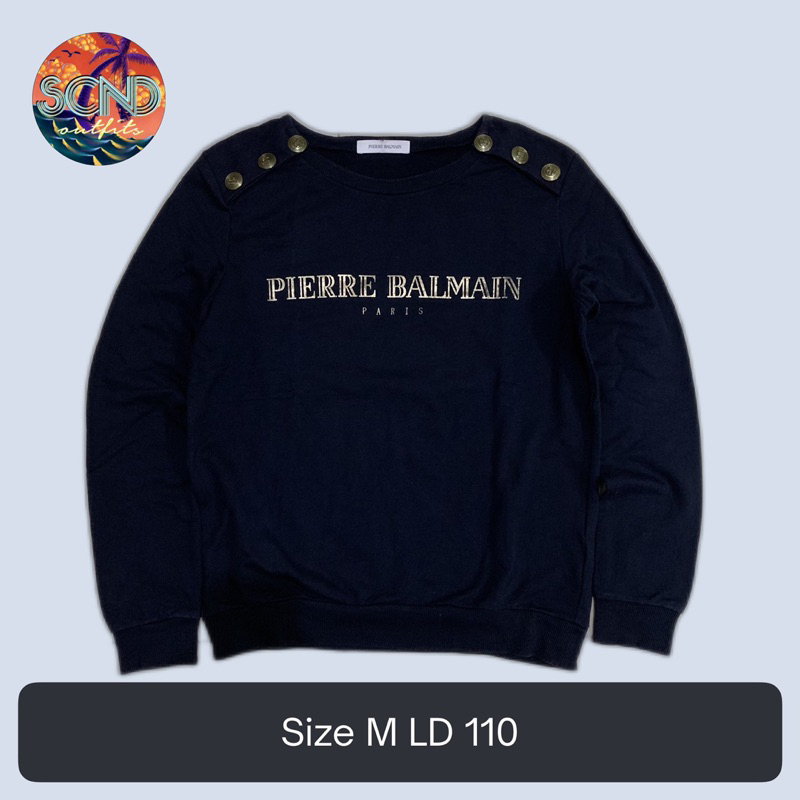 pierre balmain crewneck second