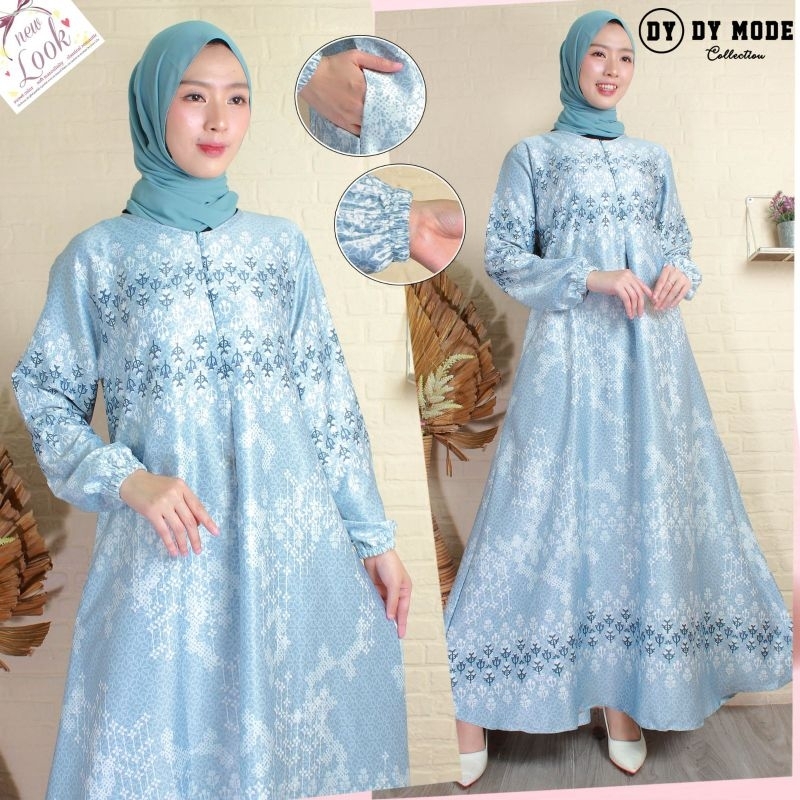 GAMIS DIOR SILK DRESS LEBARAN GAMIS ZASKIA