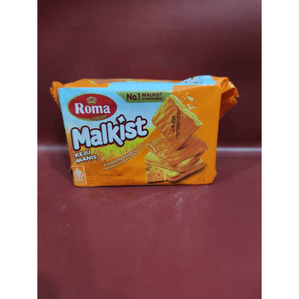 

Roma Malkist Keju Manis 90gr