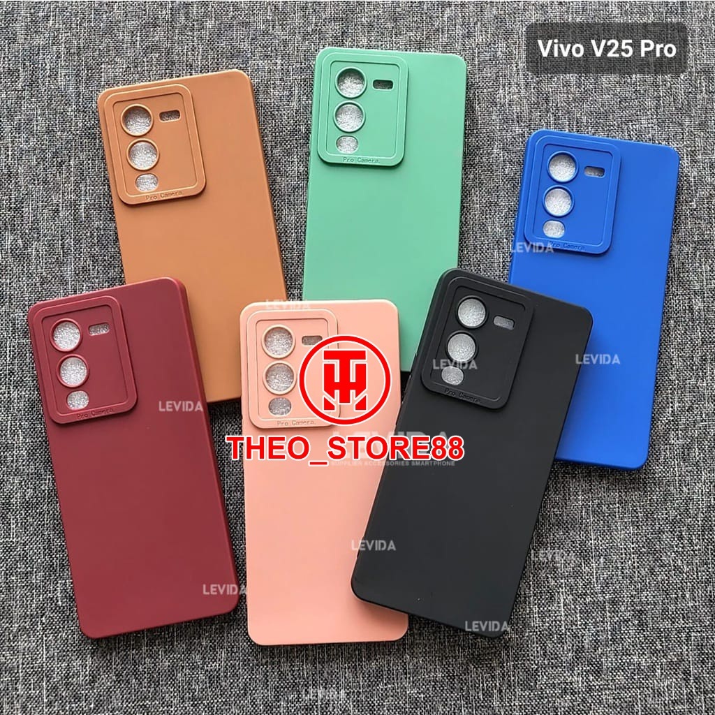 VIVO V25 PRO CASE PRO CAMERA MACARON WARNA VIVO V25 PRO