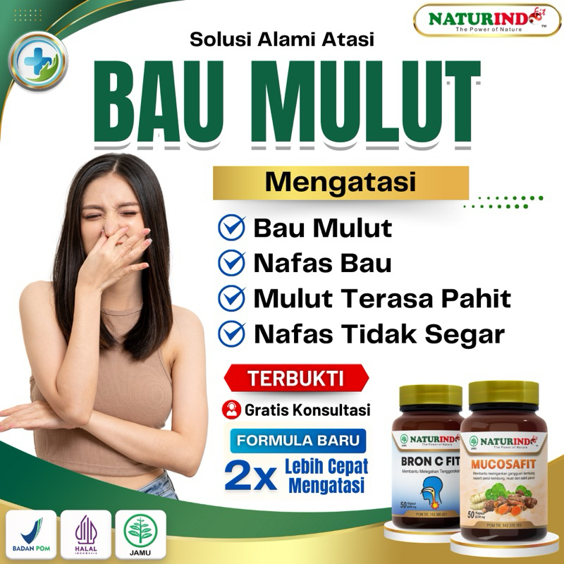 Obat Bau Mulut dan Nafas Permanen Penghilang Bau Mulut Dan Nafas Bau