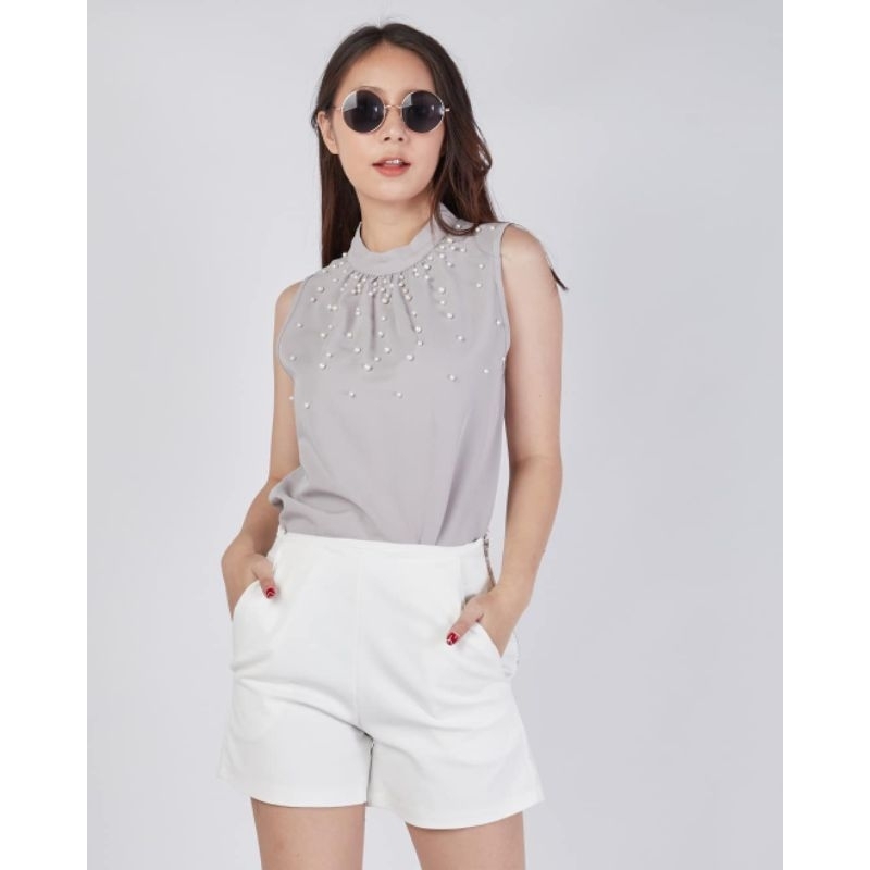 Atasan Pearl Premium Bangkok Import | Blouse All Size Kekinian