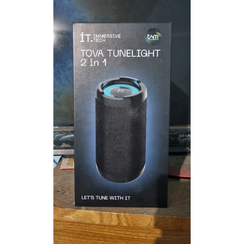 Speaker Bluetooth Tova Tunelight 2in1