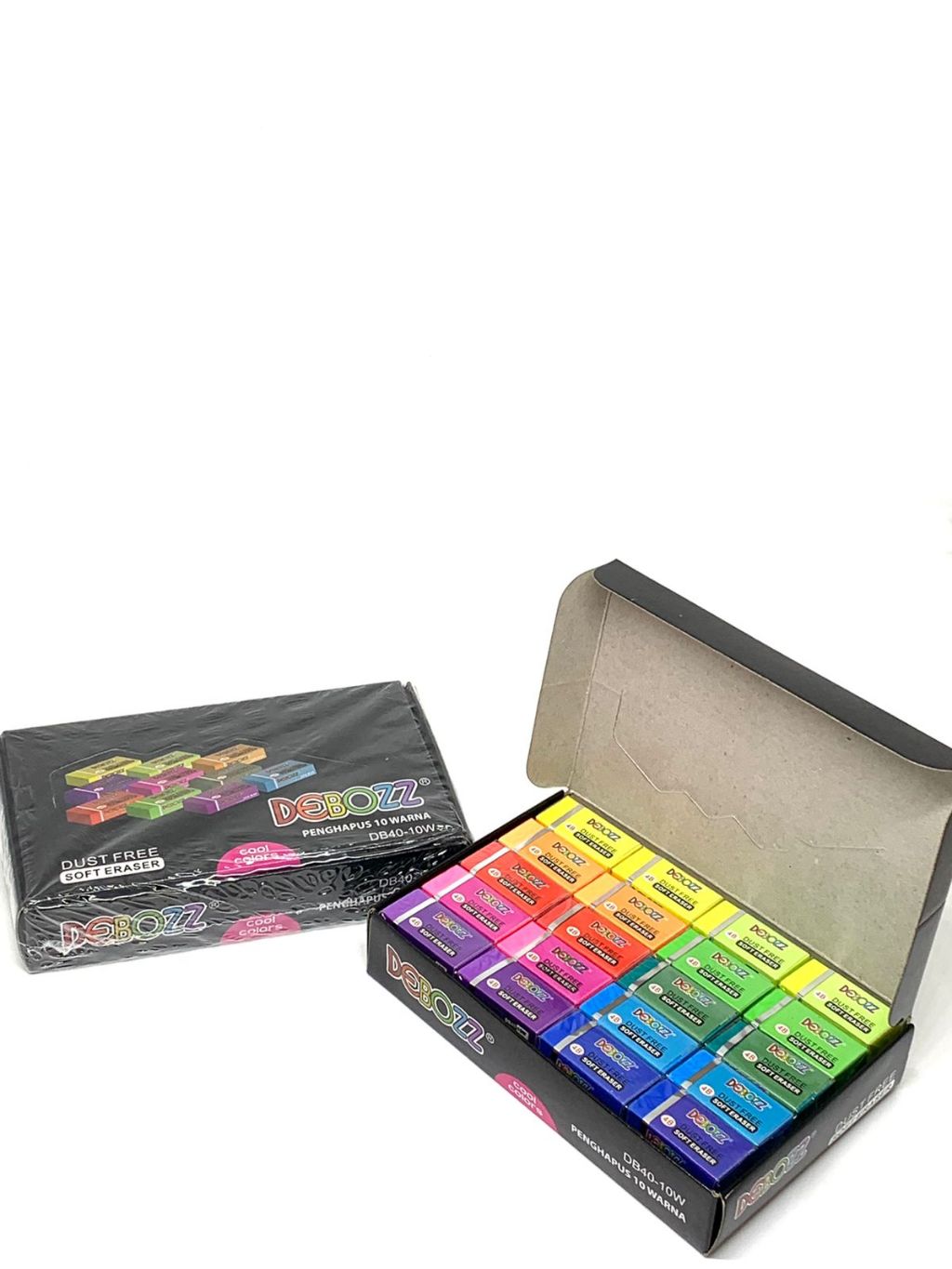 

Stip Debozz warna/ Stip Debozz B40/ Stip Warna/ Stip Stip Debozz Kecil/ Penghapus Debozz Warna / Penghapus Deboz Kecil Warna