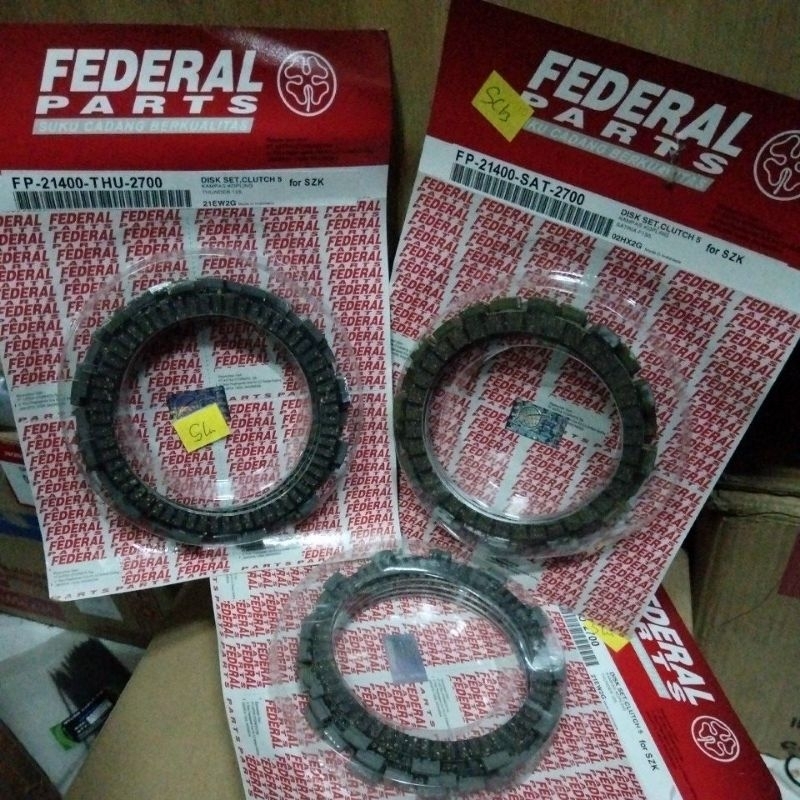 Kampas Kopling THUNDER 125 kanvas Plat Kopling TUNDER PNP SATRIA FU RGR GSX150 INJEKSI TANDER FEDERA