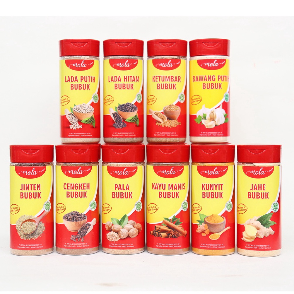 

Bumbu Dapur / Bumbu Masak Bubuk Bawang Putih Jinten Jahe Kunyit Ketumbar Pala Cengkeh Lada Putih Lada Hitam Kayu Manis Ready