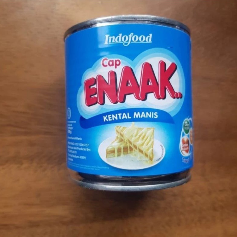 

[PRODUK JSNCO34] susu kental manis cap enak enaak kemasan kaleng 370gr putih 5835