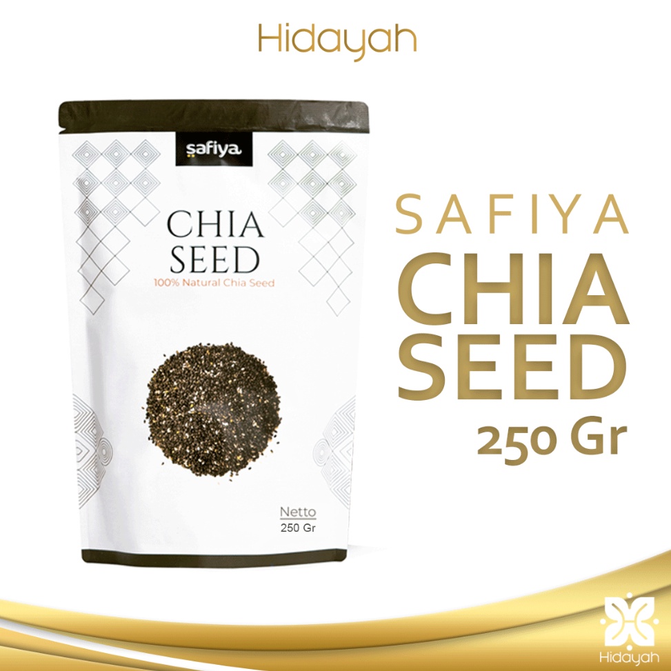 

➮ Organic Black Chia Seed 250 gram | Biji Chia Hitam Premium Original SAFIYA HERBAL 83