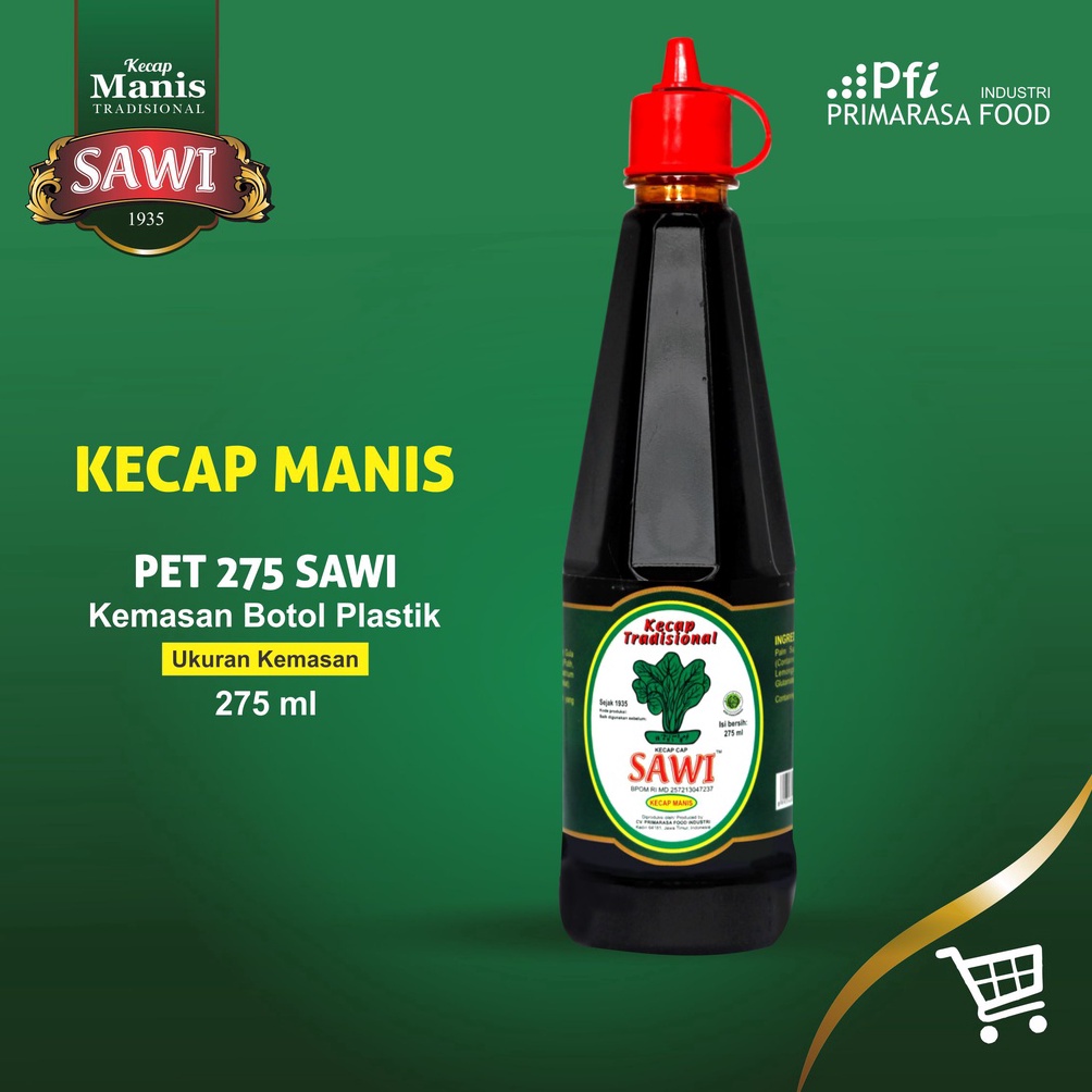 

Buru@n Beli SAWI - Kecap Manis Sawi 275ml (Kemasan Plastik) Discount