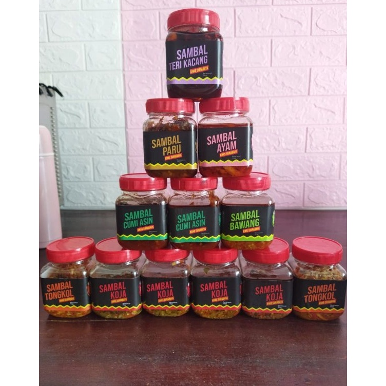 

❉Ready Stock Sambal KOJA asli sambal khas SURABAYA Y54 ☊