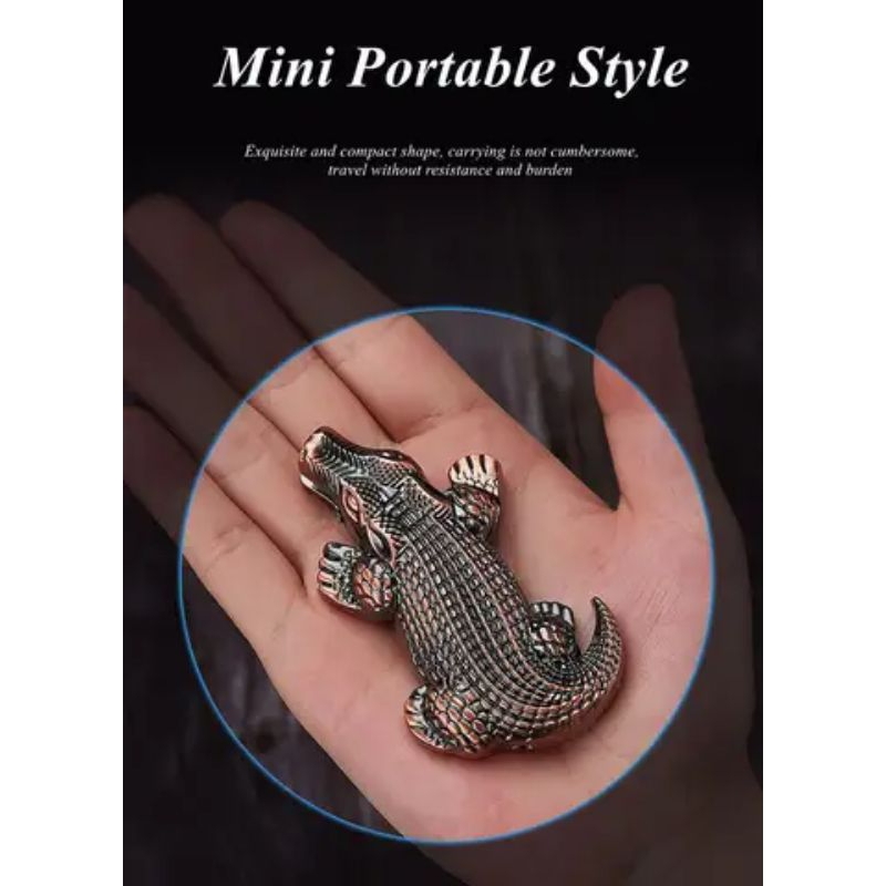 Korek Api Gas Model Buaya Korek Bara Las Biru 873