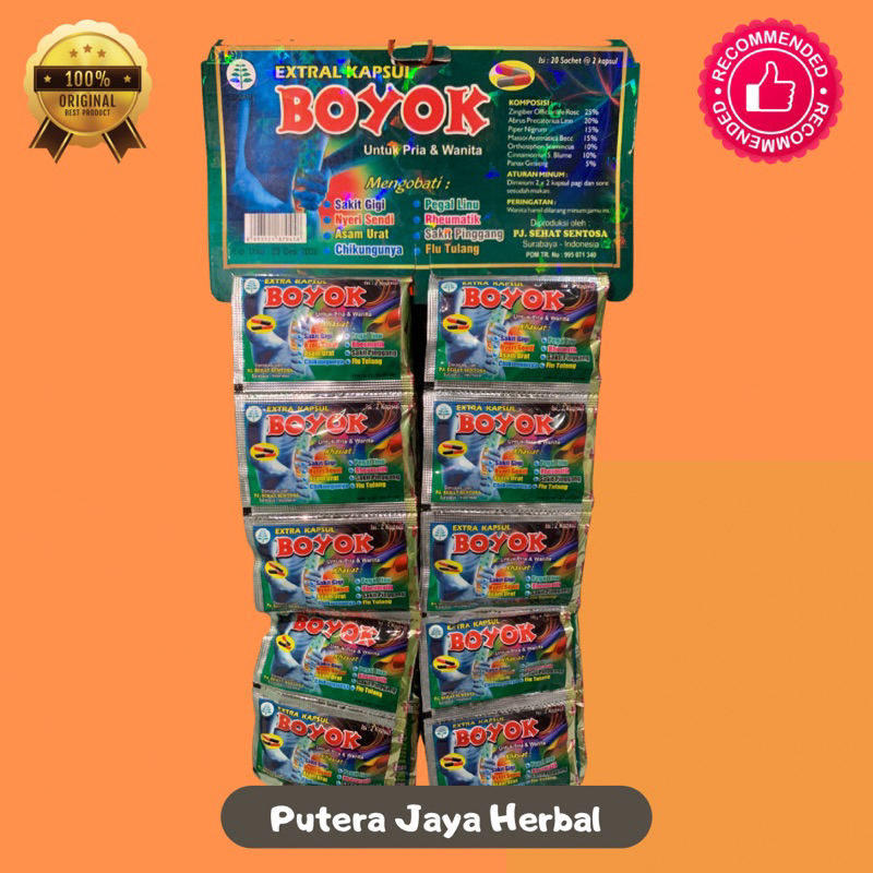 Boyok Kapsul Original 100%