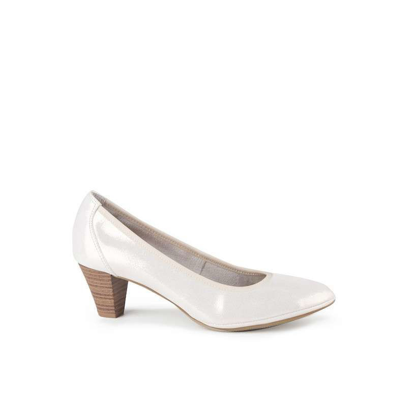 PSPGN.CO | ORIGINAL BRANDED OBERMAIN OA10145SL IN SILVER SEPATU KULIT WANITA HEELS SLIP ON FORMAL PA