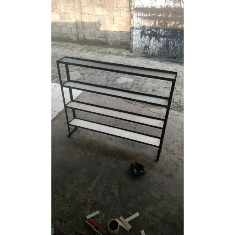 Rak Cupang 4 susun Muat 40 Toples 4 Liter