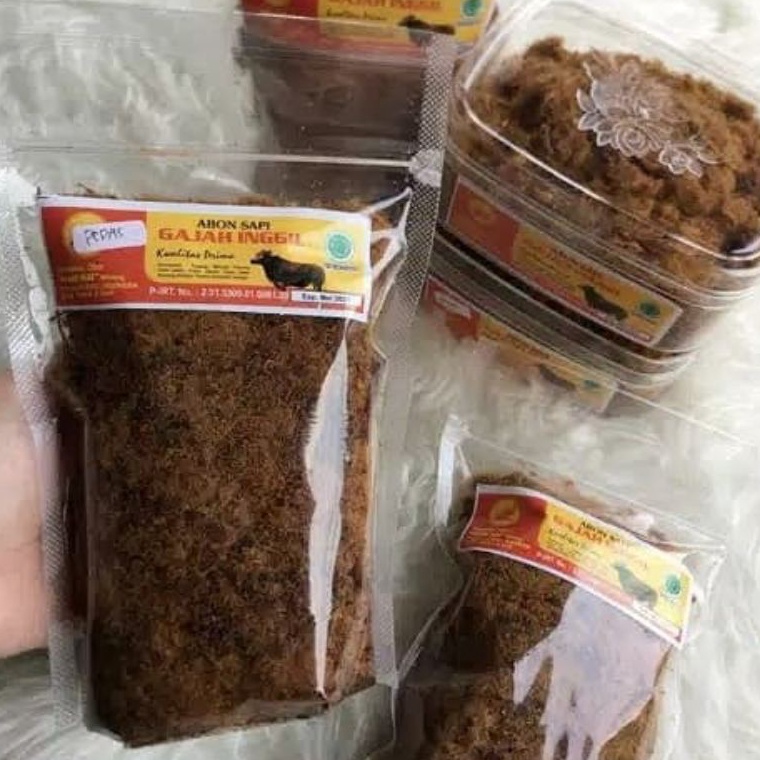 

[۞J98(] Abon sapi cap gajah inggil 250 gram [144]