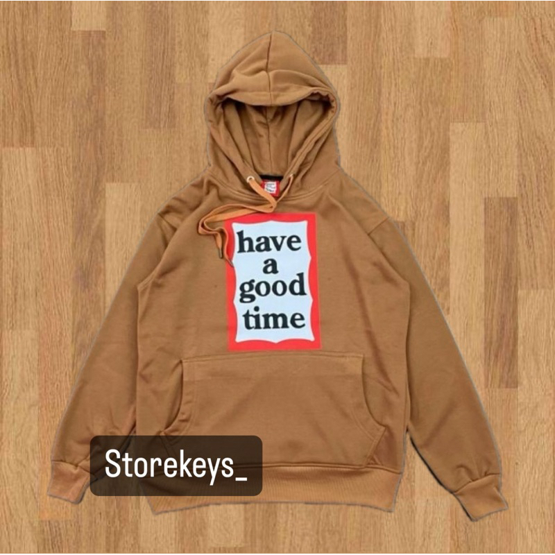 (FREE PAPPER BAG) HOODIE HAVE A GOOD TIME HOODIE FULLTAG