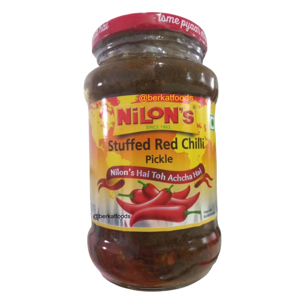 

Stuffed Red Chilli Pickle Nilon's India / Acar Cabai Merah / Mirchi Achaar