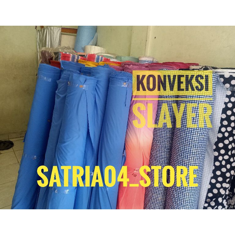Sale Sekarang Slayer polos manasik haji anak/slayer segitiga ospek
