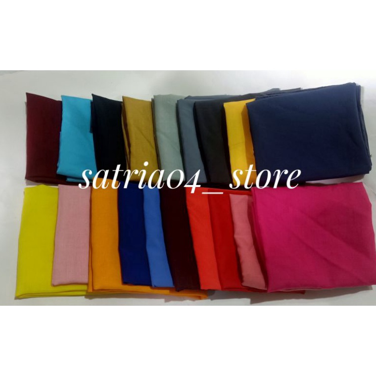 ShareNow SLAYER POLOS/SAPUTANGAN WARNA POLOS BAHAN COTTON