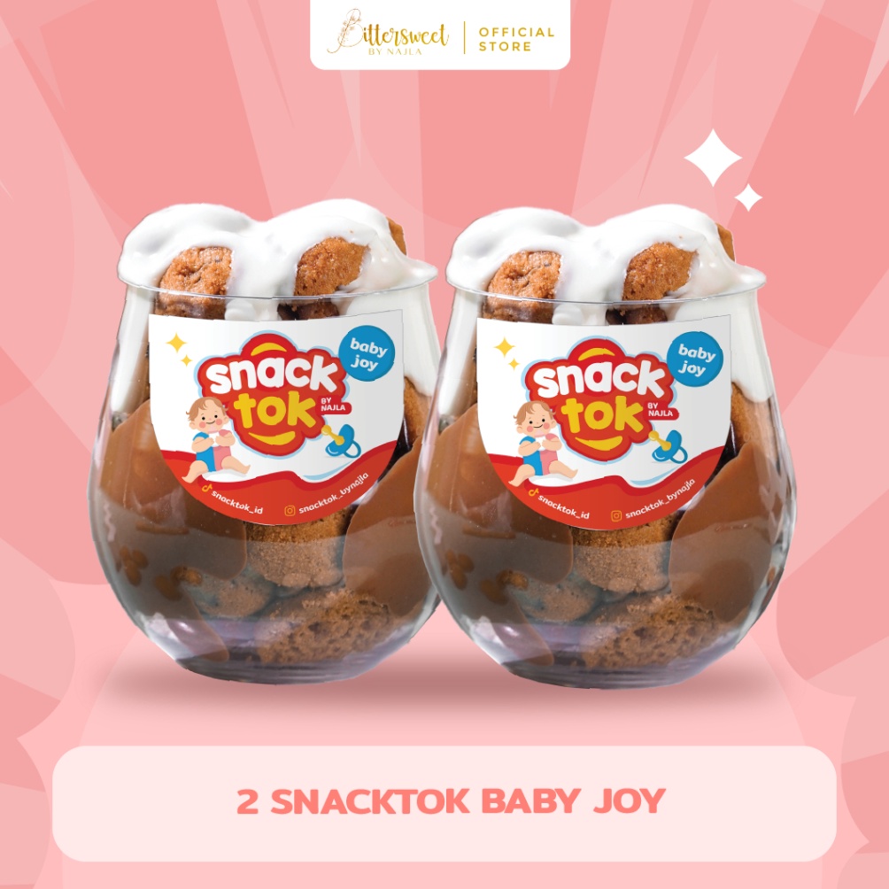 

[HSS] Bittersweet by Najla - Bundle Snacktok Baby Joy 2 Pcs 8287