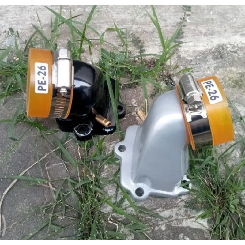 Manipol intake Yamaha fizr F1Zr force1 karbu  PE PWK 26 / 28 intake manipol karbu PWK PE PNP Yamaha 