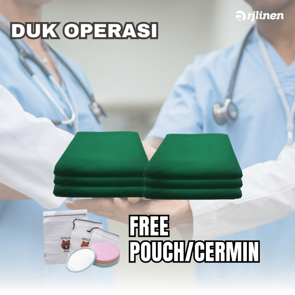 Duk Operasi / Duk Kain Operasi / Duk Rapat / Duk Steril / Kain Operasi / Duk Steril / Tatakan Alat O