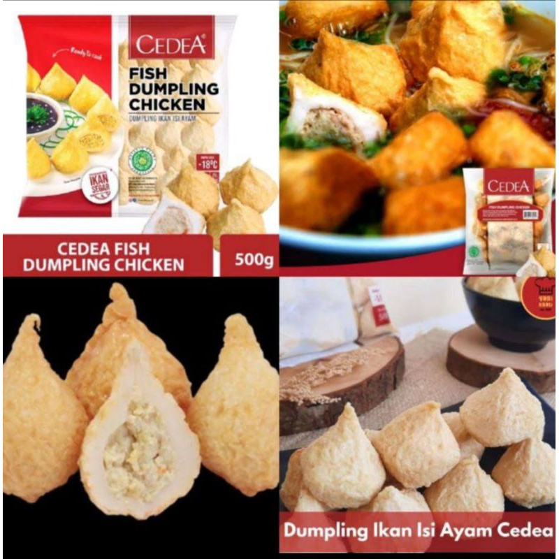 

CEDEA FISH DUMPLING CHICKEN 500GR