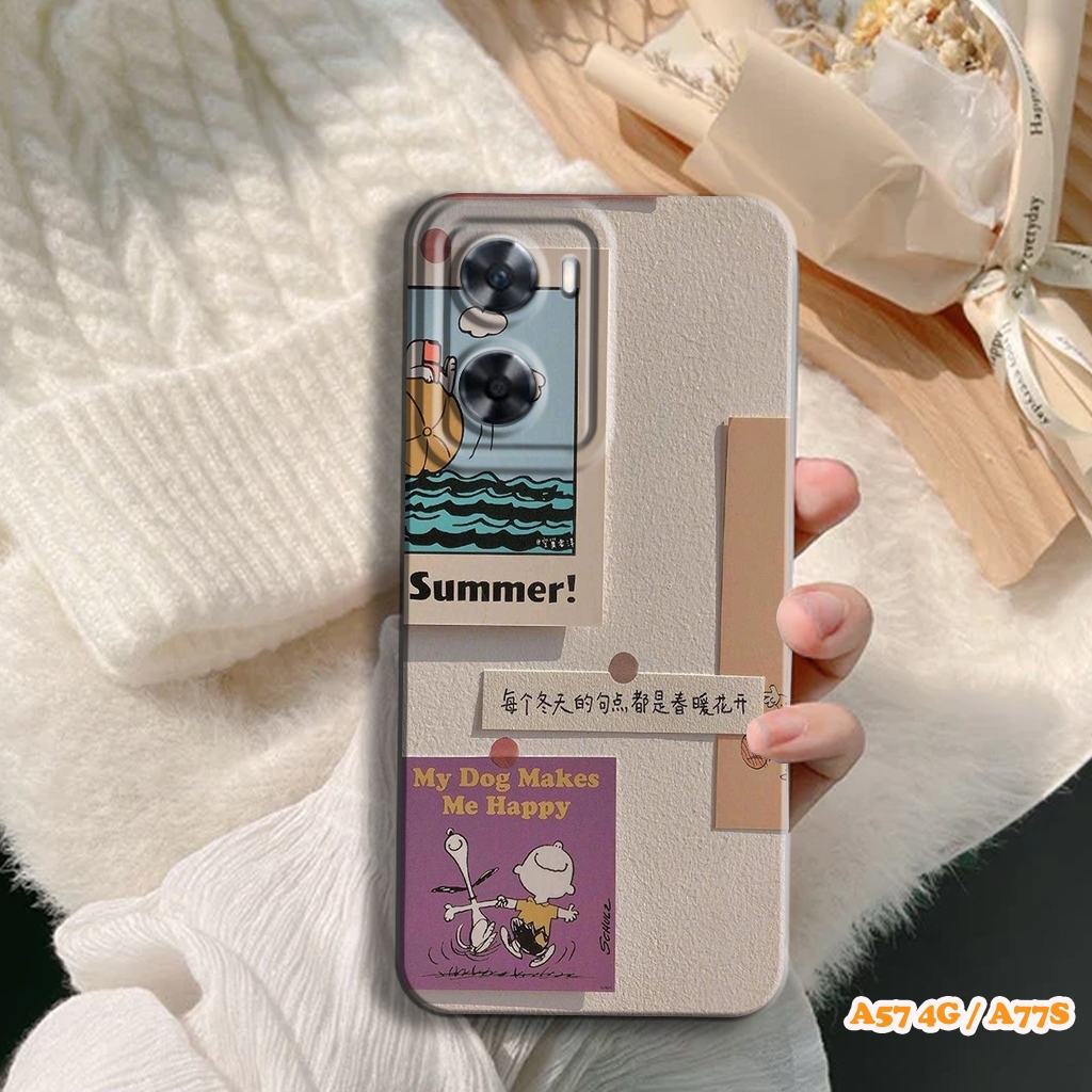 Case Hp Oppo A57 2022 TERBARU (4G) / A77S 2022 - RK [11] - Case Motif - Casing Hp Oppo A57 4G / A77S