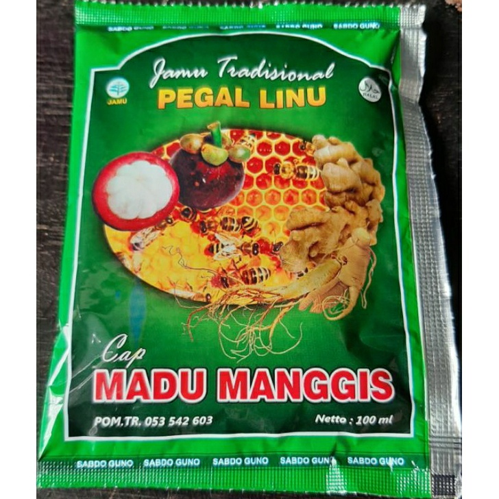 

[KODE 8HASL] jamu pegal linu cap madu manggis premium quality