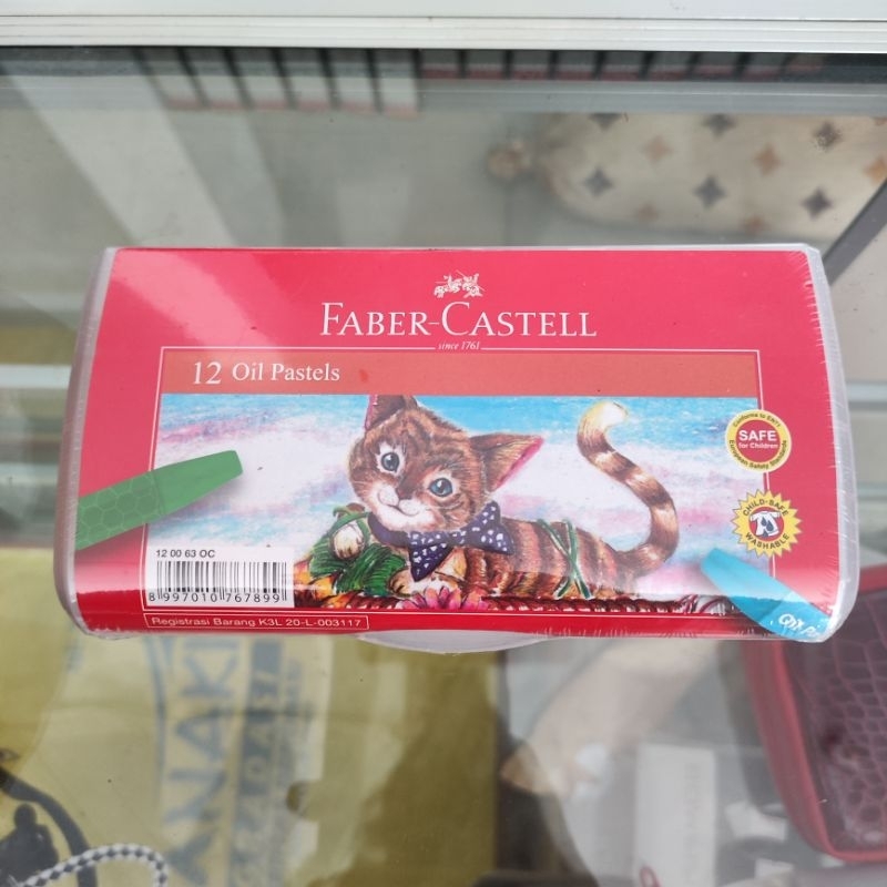 

Oil Pastel Eco/ Krayon / Crayon Eco Faber Castel 12 Warna