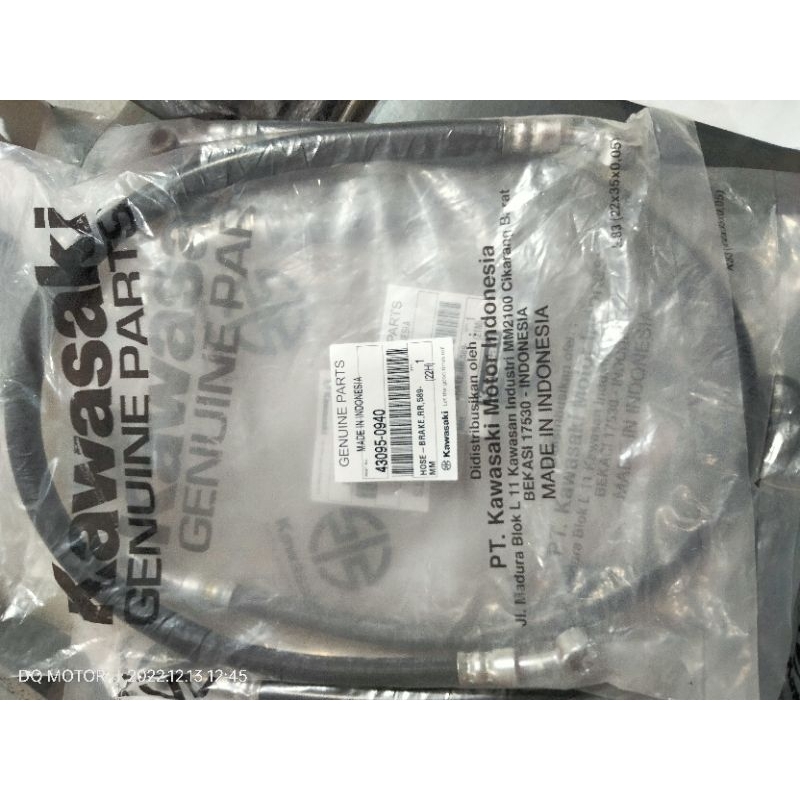 Kabel rem depan belakang KLX 150 - selang rem klx 150