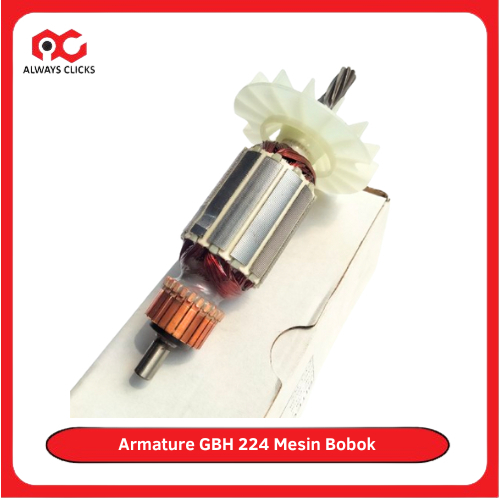 Armature Bor Bobok Bosh GBH 224 Angker Dinamo Mesin Bor Listrik Tembok