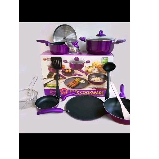 Supra cookware set 12pcs