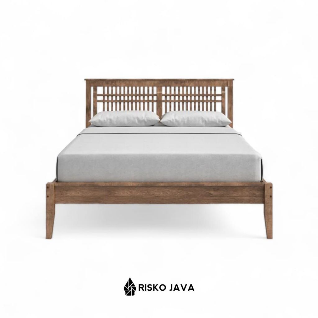 Dipan Tempat Tidur Kayu Jati / Dipan Tempat Tidur Kayu Jati / Dipan Tempat Tidur Modern / Dipan Temp