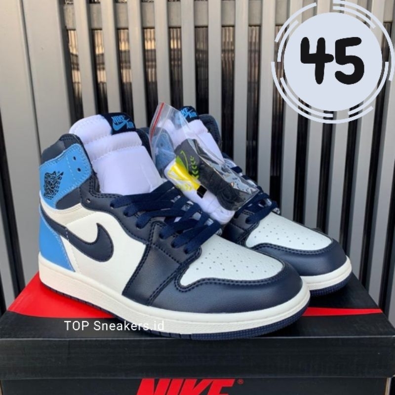 45. SEPATU PRIA SNEAKERS  NK A1R JORDAN NAVY BLUE N91