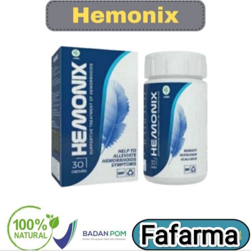 HEMONIX ORIGINAL OBAT WASIR AMBEIEN HEMONIX- ASLI BPOM