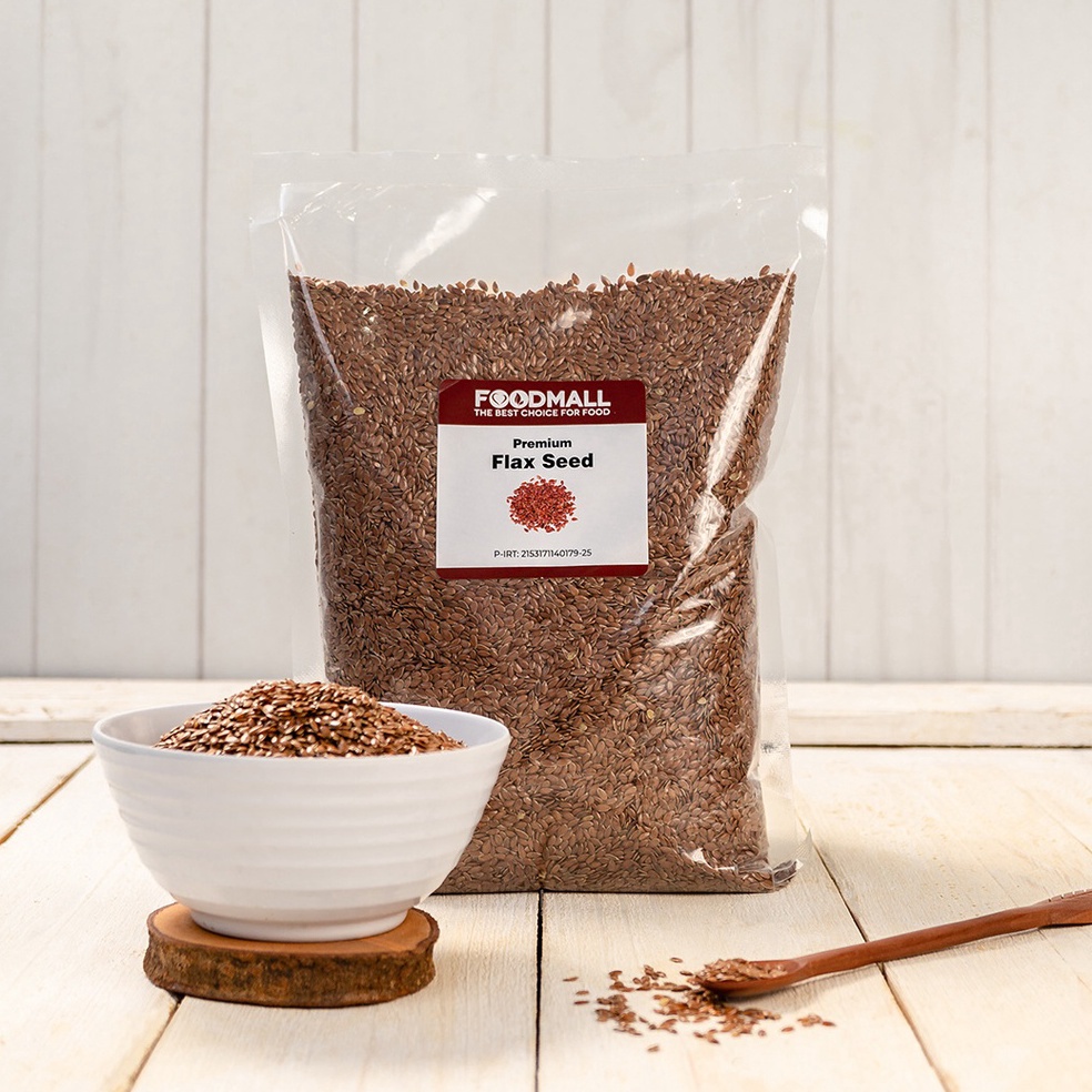 

WK46 Flaxseed 1 kg Kanada / Biji Rami Kanada / Flax seed 35