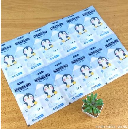 Ice Gel Lembaran Pengganti Dry Ice / Dry Ice Gel Lembaran / Ice Pack