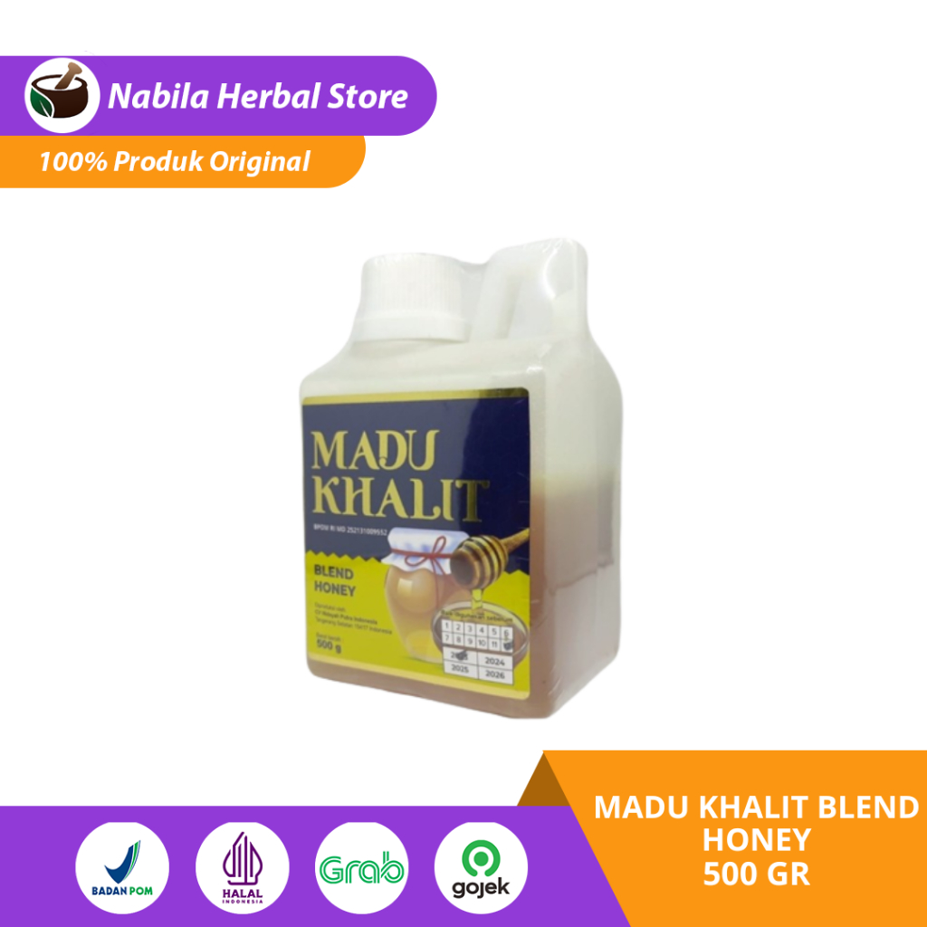 

Blend - Madu Hutan Khalit Blend Honey 500 Gr