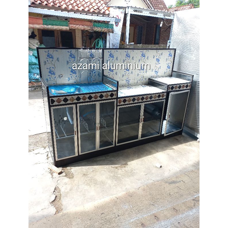 Rak dapur kompor dan wastafel jumbo