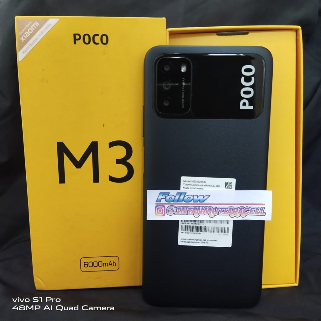 Xiaomi Poco M3 Ram 6 Rom 128GB (Second)