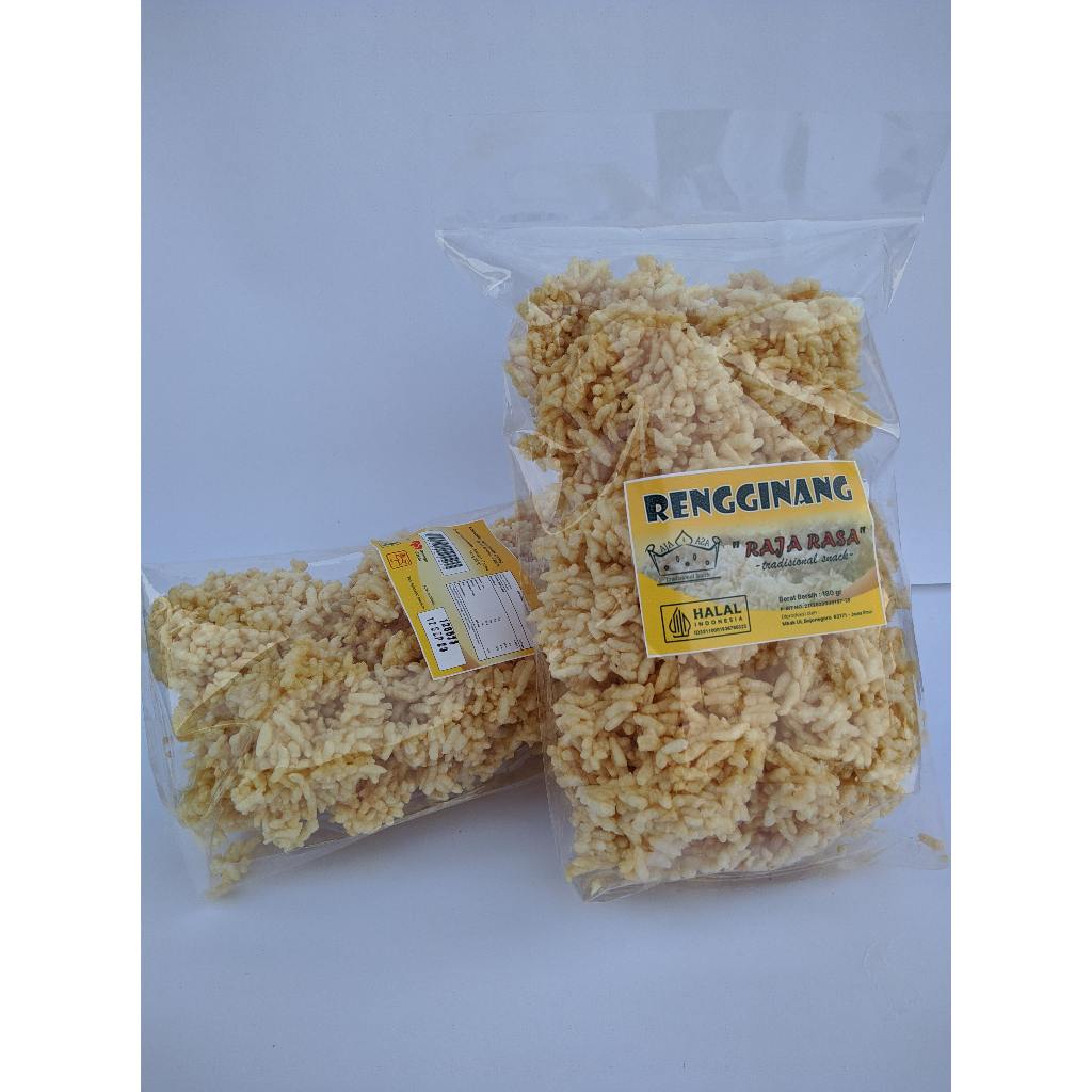 

RENGGINANG rasa bawang Raja Rasa tradisional snack 200 gram