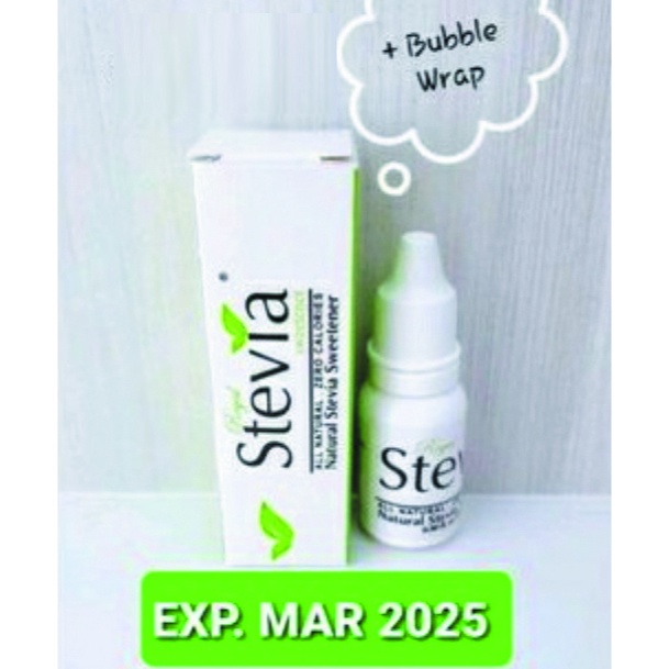 

PROMO HARI INI GROSIR !!! 15 ML...ORIGINAL ROYAL STEVIA CAIR PEMANIS ALAMI 0 KALORI/GULA DIABETES/GULA HERBAL/GULA DIET serbuuu !